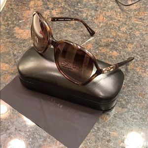 Coach Brown Sunglasses